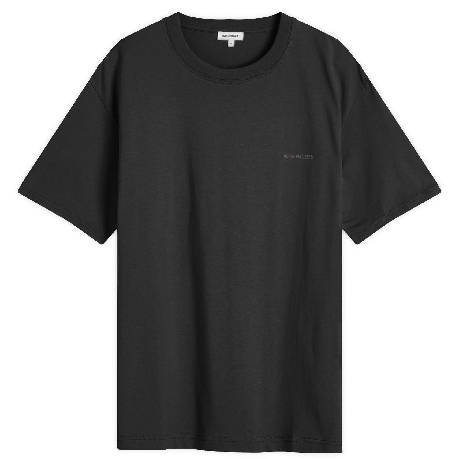 Tričko NORSE PROJECTS Johannes Logo Print T-Shirt, Size Large Čierna | N01-0684-9999, 1