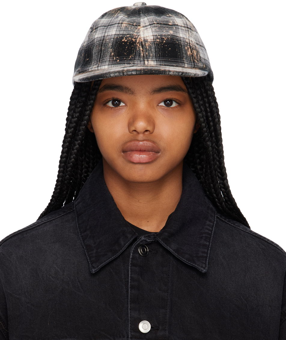 Šiltovka We11done We11done Bleach Check Baseball Cap Rôznofarebný | WD-AH1-23-410-U-BK, 0