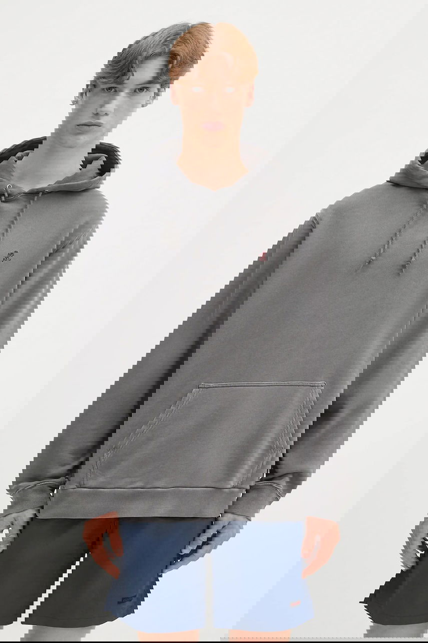 Mikina GRAMICCI Gramicci One Point Hooded Sweatshirt Šedá | G307.FT, 0