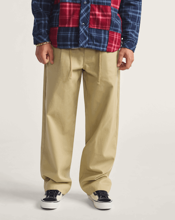 Nohavice Vans OTW Utility Field Trousers 36 Béžová | VN000R5P4MG, 0