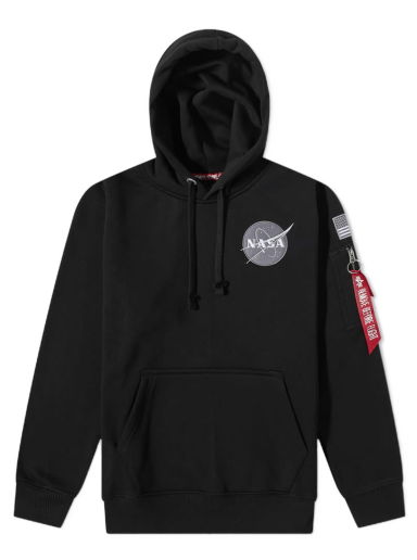 Mikina Alpha Industries Space Shuttle Hoody Čierna | 178317-03