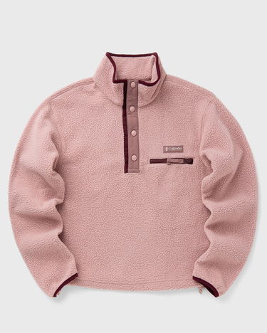 Sveter Columbia Helvetia™ II Cropped Half Snap Fleece Pullover Ružová | 2092231659, 2