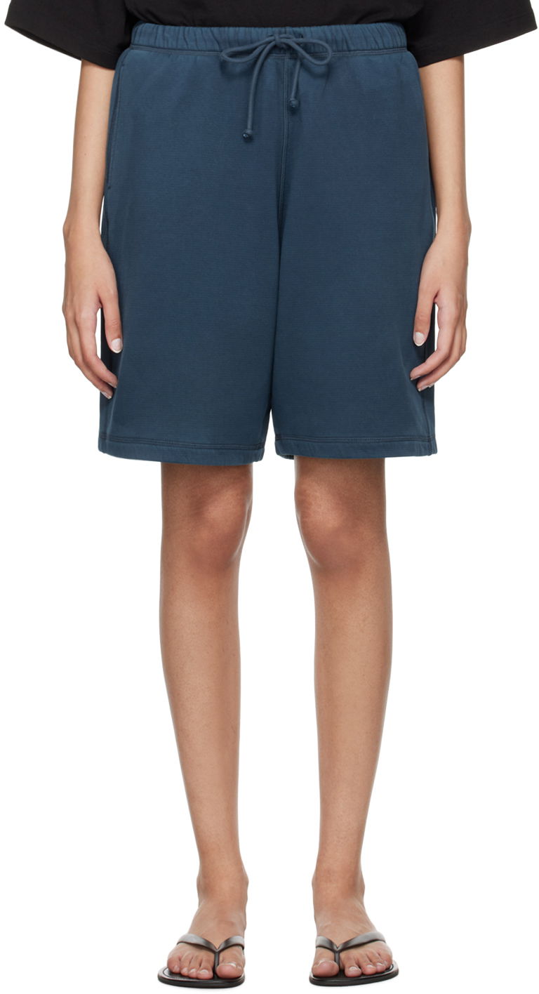 Šortky The Row Stanton Casual Shorts Modrá | 8156-K561, 0
