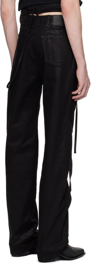 Nohavice a džínsy Ottolinger Ottolinger Signature Wrap Jeans Čierna | 1700203E, 2