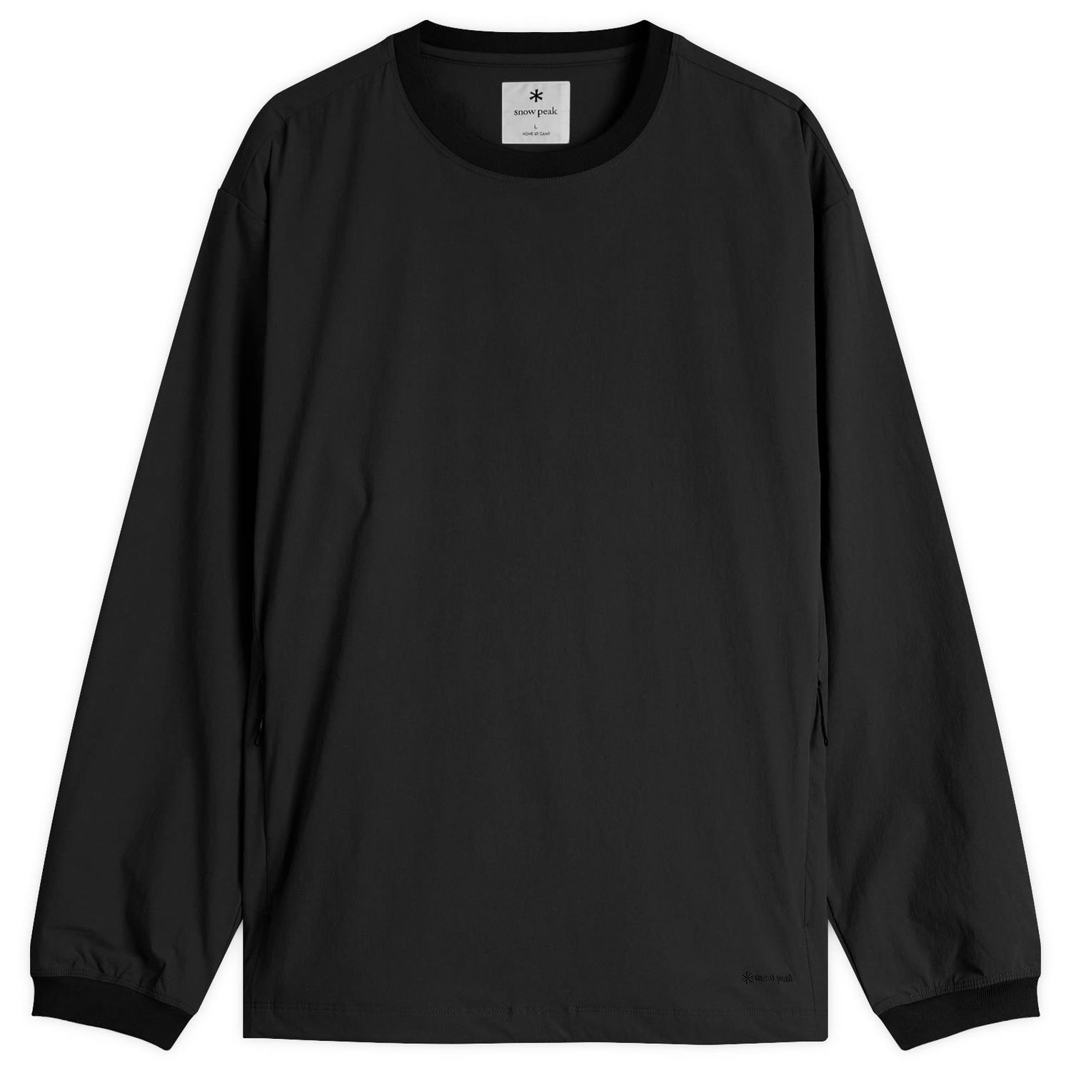 Sveter Snow Peak Snow Peak Active Comfort Pullover, Size Large Čierna | JK-25SU007-BK, 1