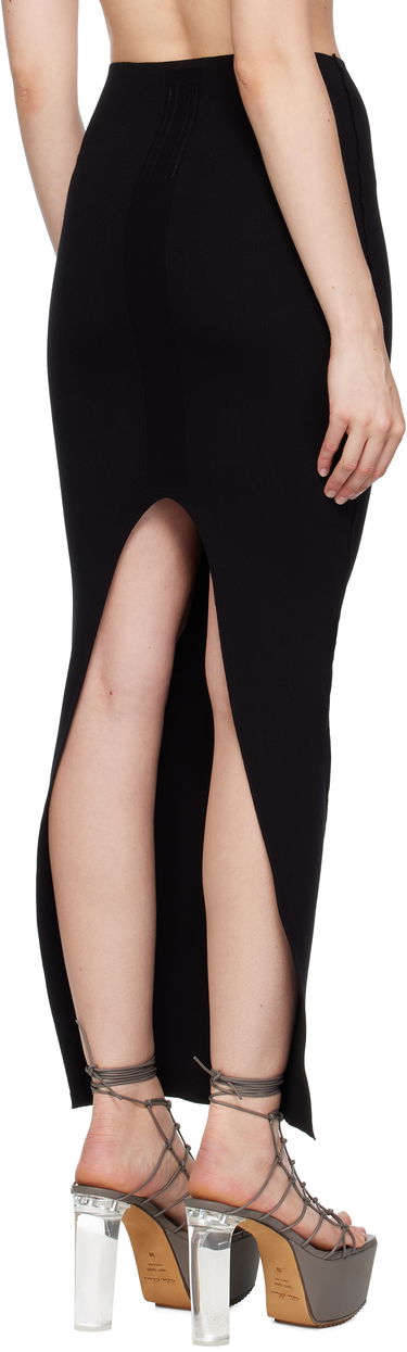 Sukňa Rick Owens Rick Owens Concordians Pillar Maxi Skirt Čierna | RP02E4695 KST, 2