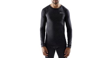 Tričko Craft Core Wool Merino Tee Čierna | 1911546-998000, 1