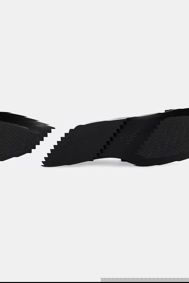 Tenisky a topánky GANNI GANNI Studs Square Toe Shiny Croco Loafers Čierna | S3014, 4