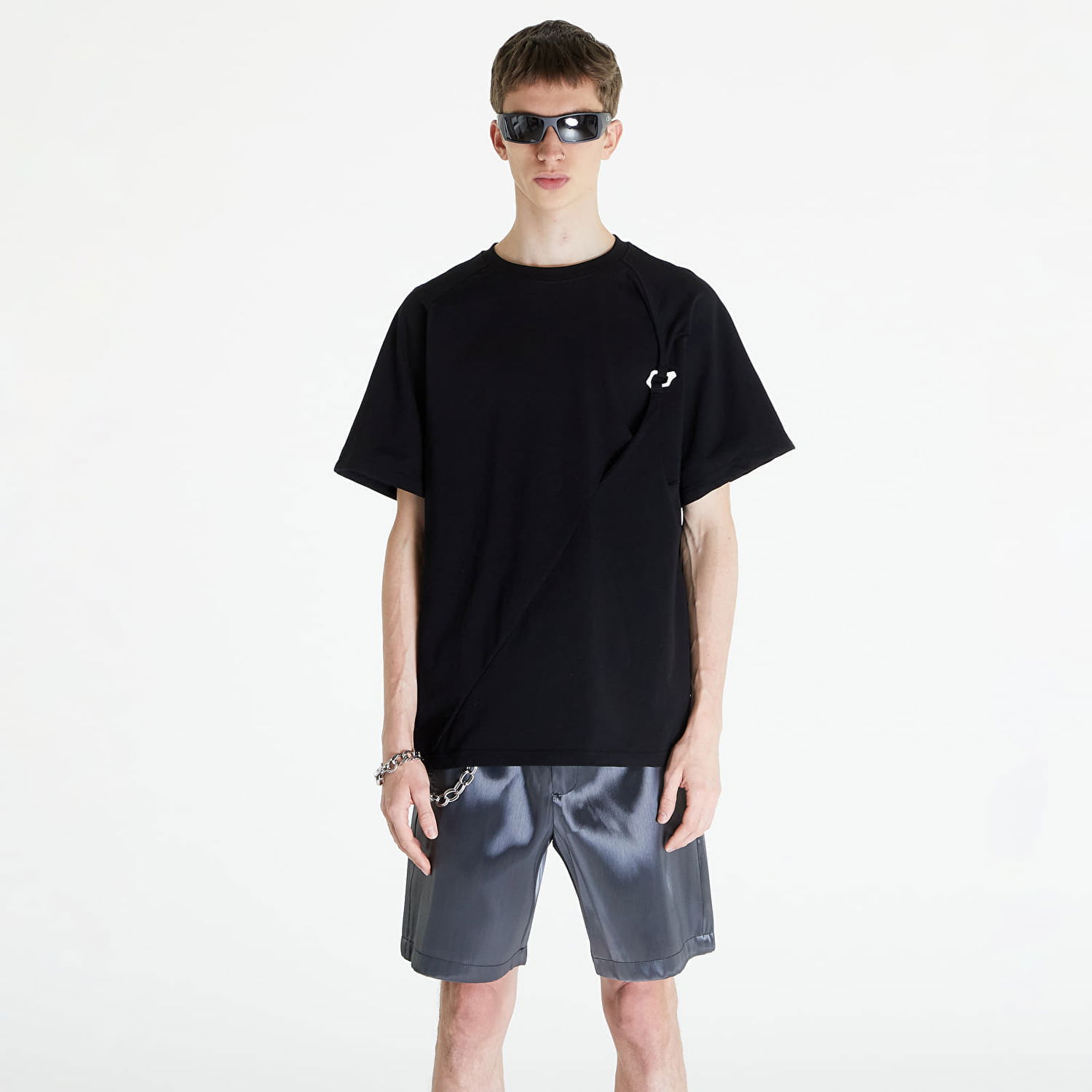 Tričko HELIOT EMIL Morphed Carabiner T-Shirt Čierna | PRESS24_M_09_111_BLK01, 0