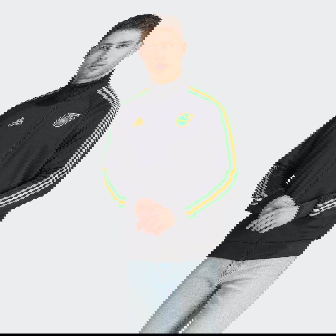 Bunda adidas Originals Jamaica DNA Track Jacket Čierna | IB5191, 0