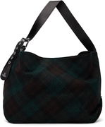 Maxime Large Tartan Hobo Bag