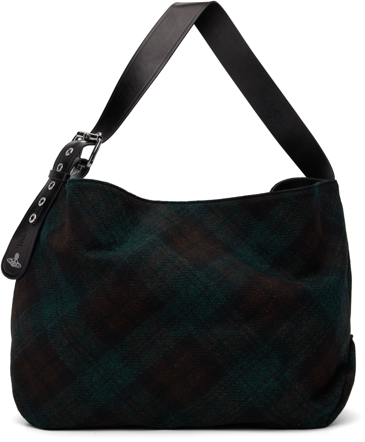Taška cez rameno Vivienne Westwood Maxime Large Tartan Hobo Bag Rôznofarebný | 4601000BW-W018E-, 0