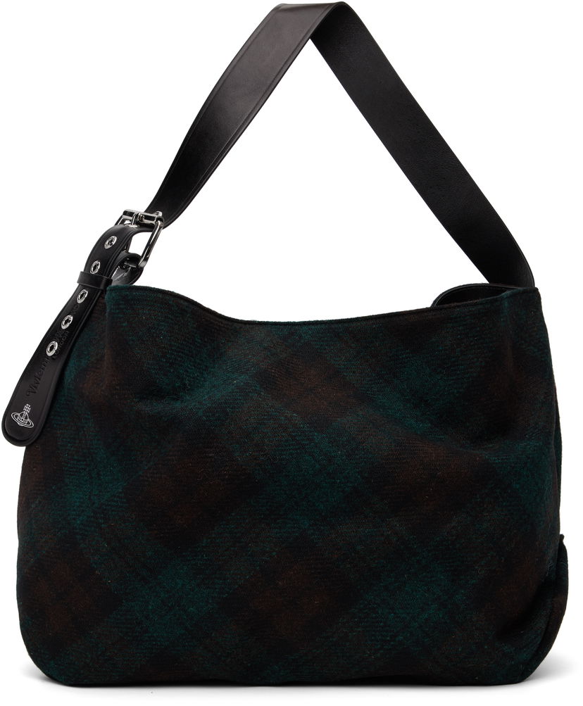 Taška cez rameno Vivienne Westwood Maxime Large Tartan Hobo Bag Rôznofarebný | 4601000BW-W018E-