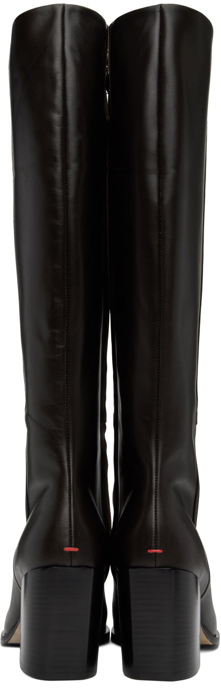 Oblečenie Aeyde Aeyde Teresa Knee-High Boots Čierna | A11-KB-LPLS75BL-0221-953-001, 1