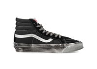 Vault UA OG Sk8-Hi LX Stressed Black White