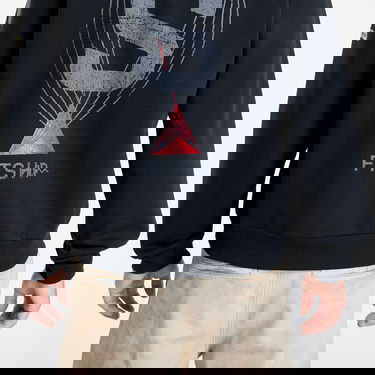 Mikina adidas Performance adidas x Footshop x Sparta 1/4 Zip Sweatshirt Čierna | FTSHP_491, 11