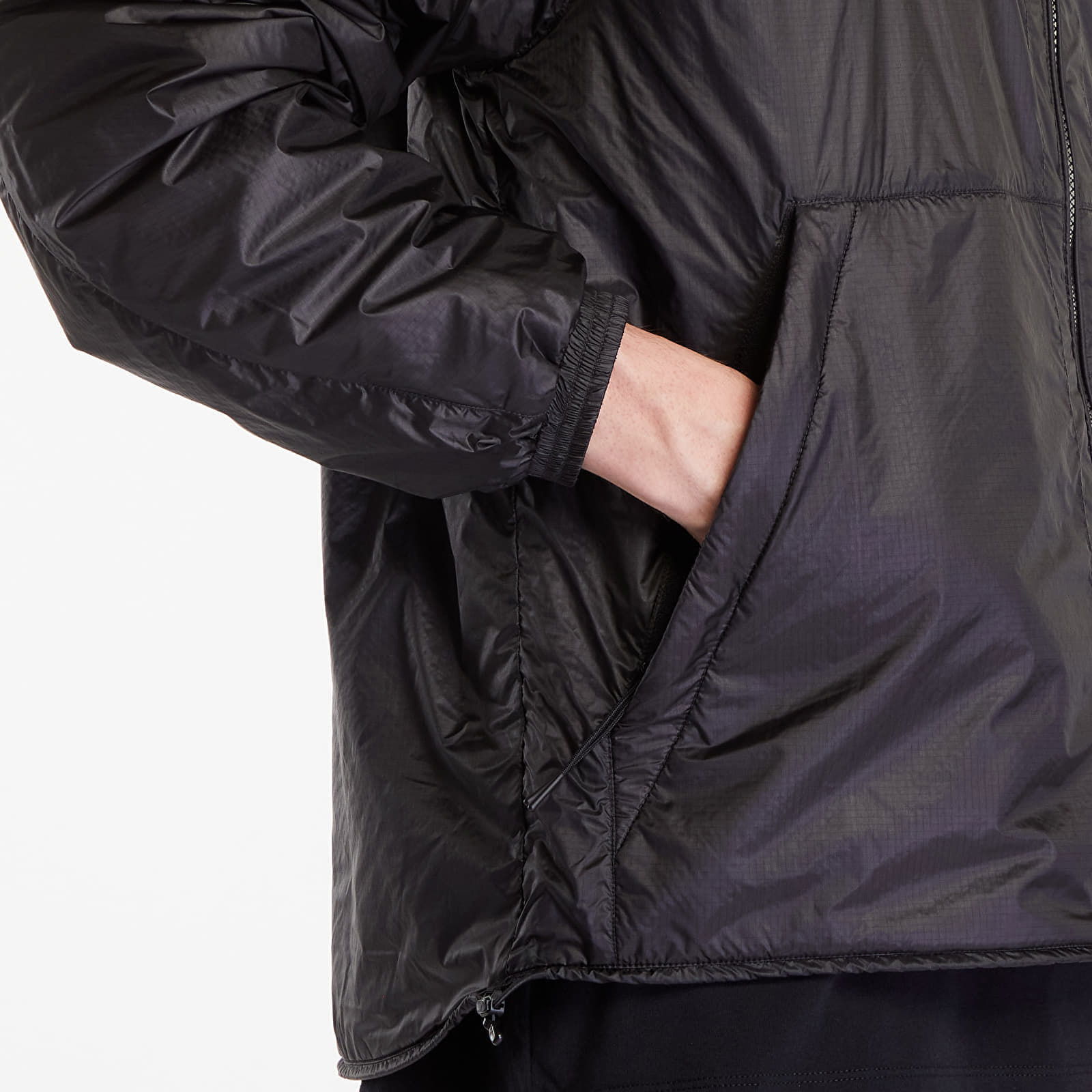 Nada Shell Hooded Jacket Black