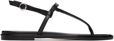 Doplnky Aeyde Aeyde Nala Leather Thong Sandals Čierna | A11-FS-TTTR08FL48-SS24-800-007, 0