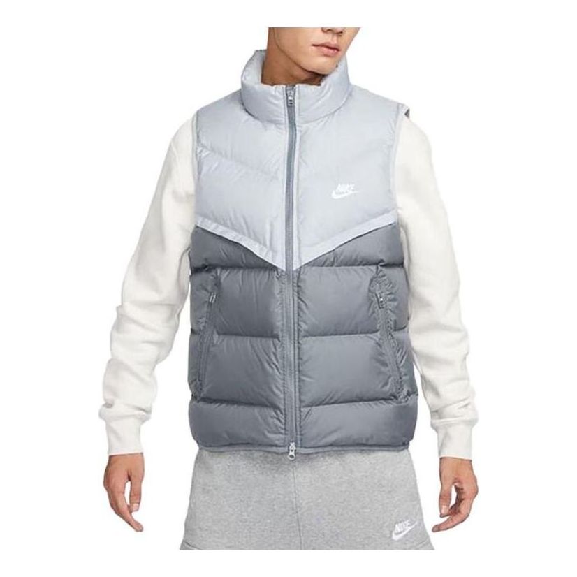 Vesta Nike Men's Down Vest Šedá | FB8184-077, 0