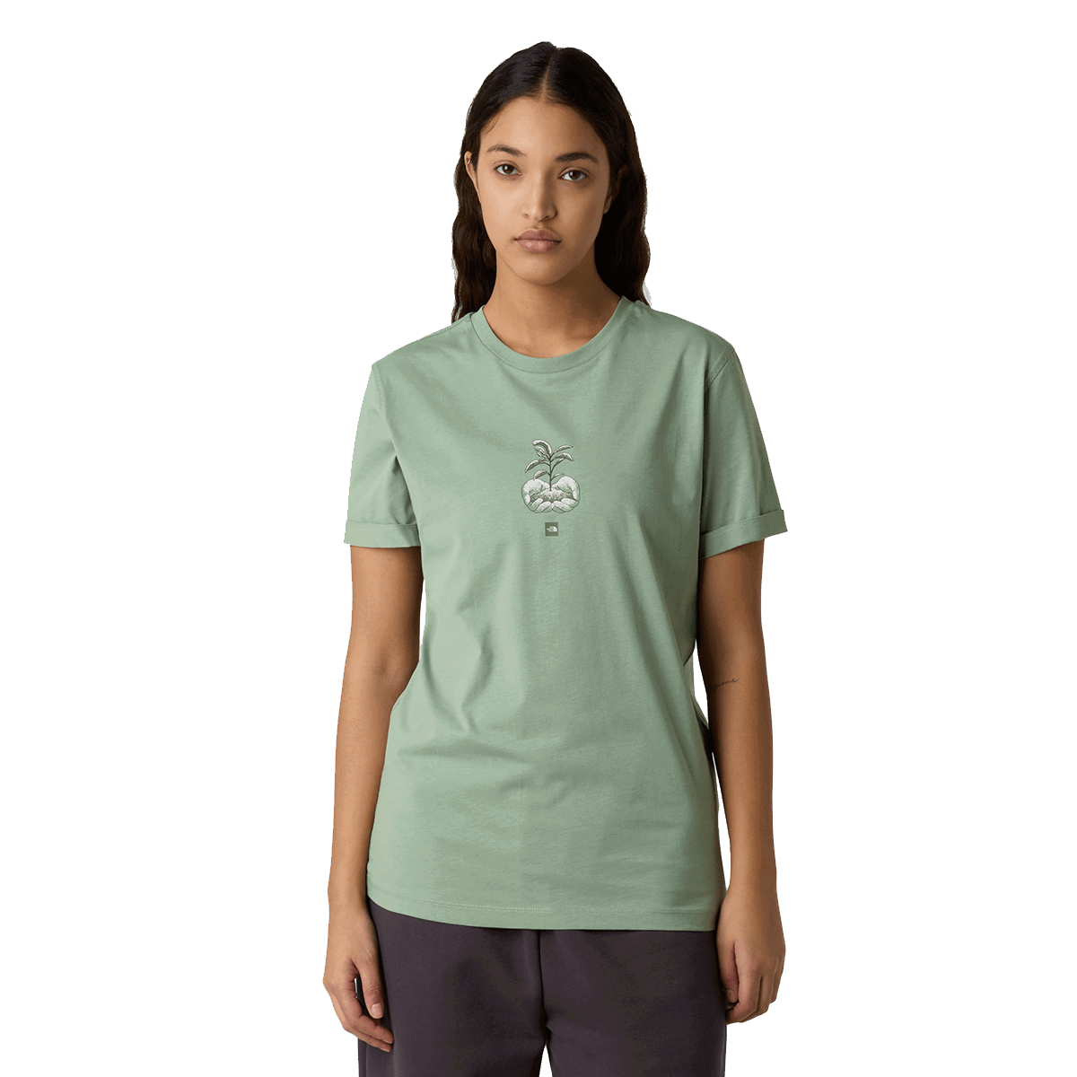 Tričko The North Face The North Face Connect Relaxed Graphic Short Sleeve T-Shirt Zelené | NF0A8E41BQ11, 0