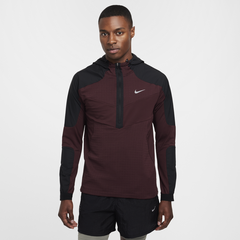 Tričko Nike Running Long Sleeve T-shirt Červená | HF7452-652