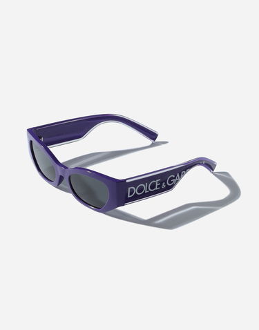 Slnečné okuliare Dolce & Gabbana Dolce & Gabbana DNA Logo Sunglasses Fialová | VG600MVN5879V000, 3