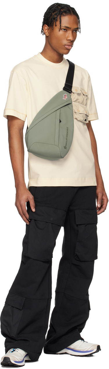Tričko Moncler Moncler Grenoble Cotton T-Shirt with Pockets Béžová | K10978C0000389AW1, 4