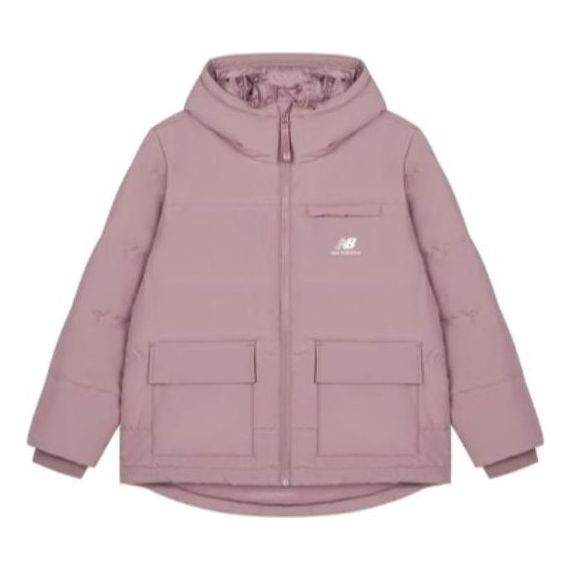 Prešívaná bunda New Balance Classic Puffer Jacket Ružová | AWJ23335-LCK