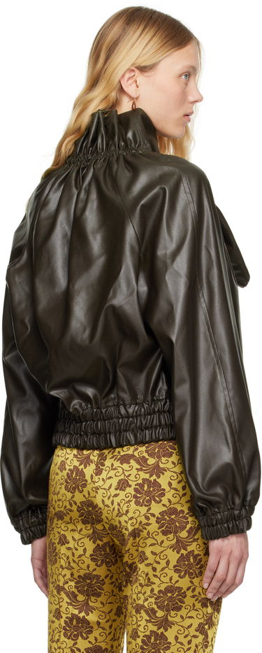Bomber bunda Dries Van Noten Dries Van Noten Cocoon Bomber Jacket Zelené | 251-010510-1502, 2