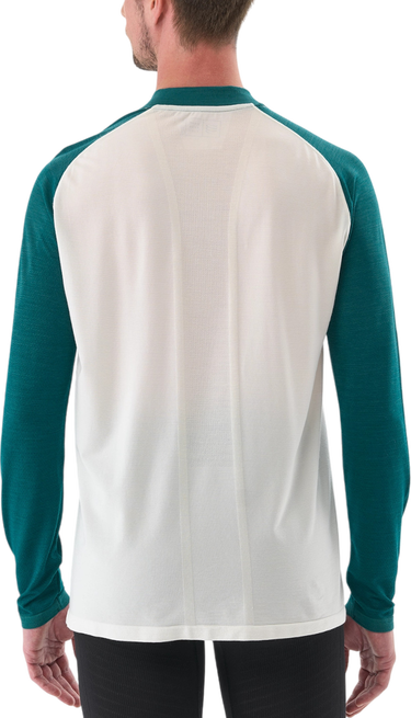 Tričko Compressport Long Sleeve Running T-Shirt Biela | atsm4880039l, 1