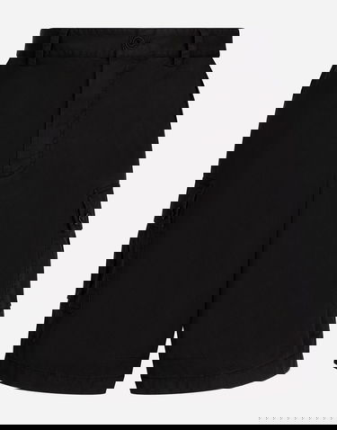 Cargo nohavice Dolce & Gabbana Stretch Cotton Cargo Shorts With Brand Plate Čierna | GV5IHTFUFJRN0000, 0