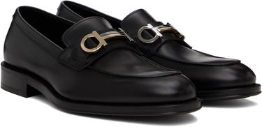 Tenisky a topánky FERRAGAMO Salvatore Ferragamo Gancini Ornament Loafers Čierna | 778746, 3