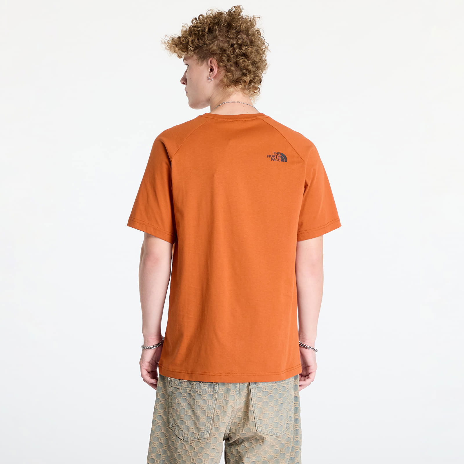 S/S Raglan Redbox Tee Earthen Copper