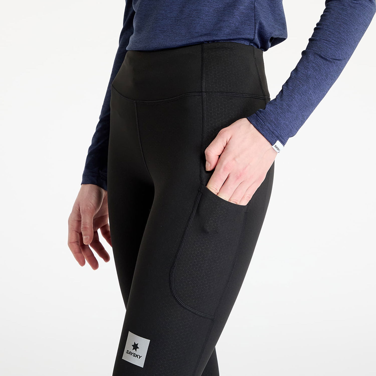 Legíny Saysky SAYSKY Pace+ Long Tights Čierna | XWRLT40C901, 1
