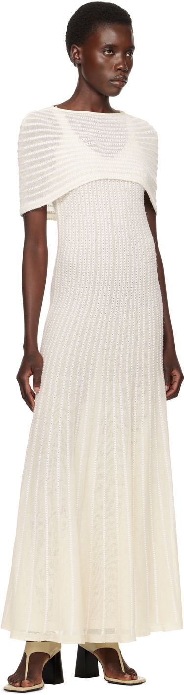 Šaty Khaite KHAITE Thora Maxi Dress Biela | 9774125, 4
