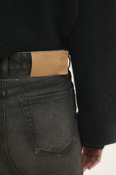 Sukňa Maison Margiela Faded Denim Miniskirt Hnedá | S62ME0011 S30848, 3