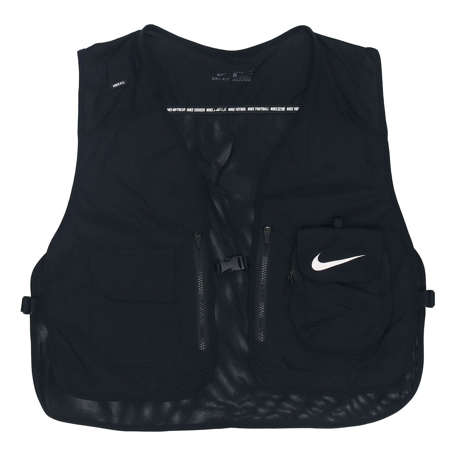 Vesta Nike FC Detachable Vest Čierna | CK9974-010, 0