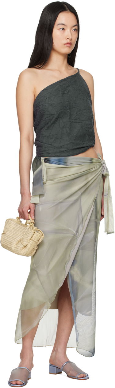 Tielko Serapis Serapis One Shoulder Knit Top Šedá | SS25_KT_1, 3