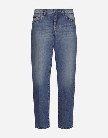Džínsy Dolce & Gabbana Classic Blue Denim Jeans Modrá | GP02XDG8KZ6S9001, 0