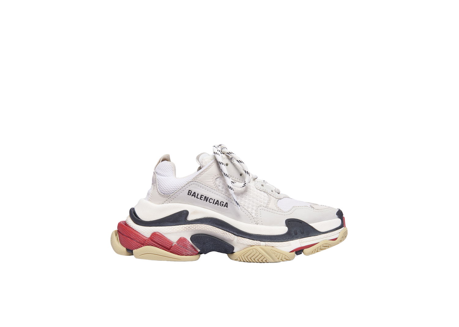 Tenisky a topánky Balenciaga Triple S White Red W Biela | 524037W09E19000, 0