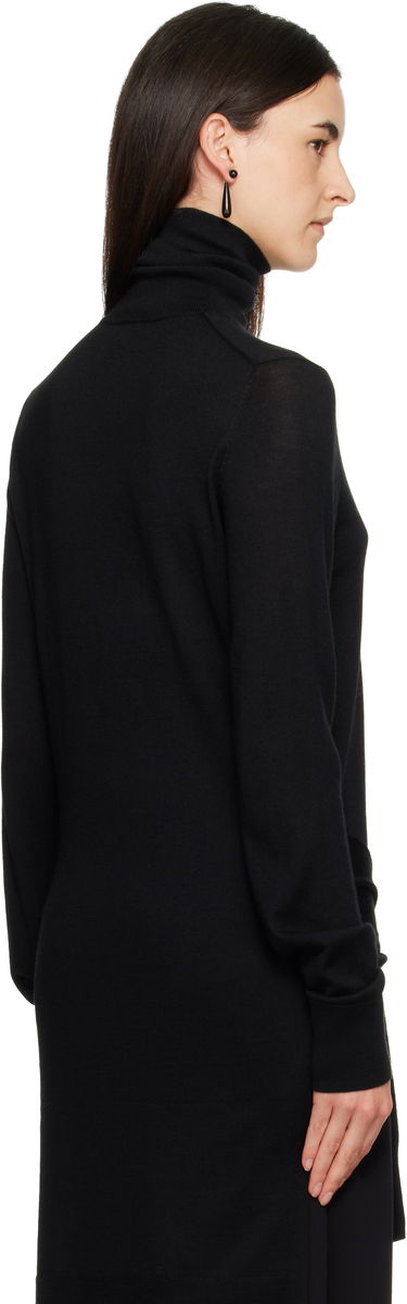 Sveter TOTEME Double-Sleeve Turtleneck Čierna | 254-WRT0615-YA0087, 2