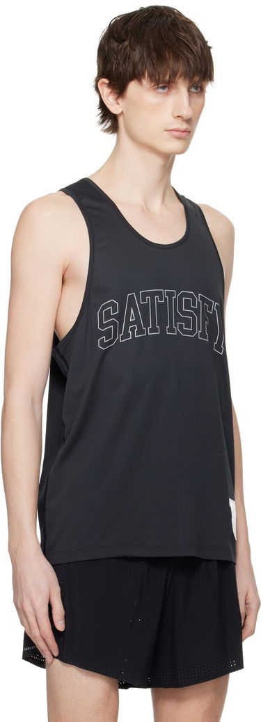 Tielko Satisfy AuraLite Tech Tank Top Čierna | 11041-BK, 1