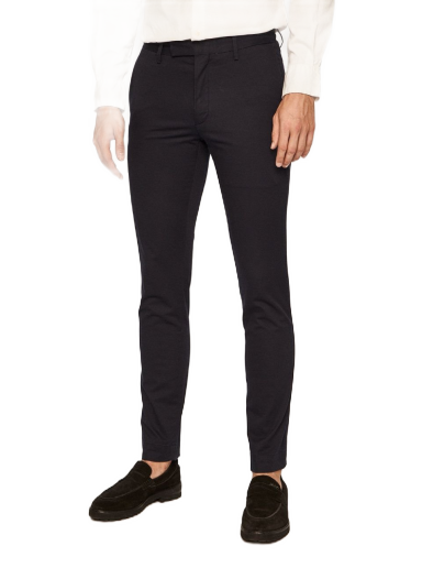 Nohavice Polo by Ralph Lauren Slim Fit Pants Čierna | 710644988002