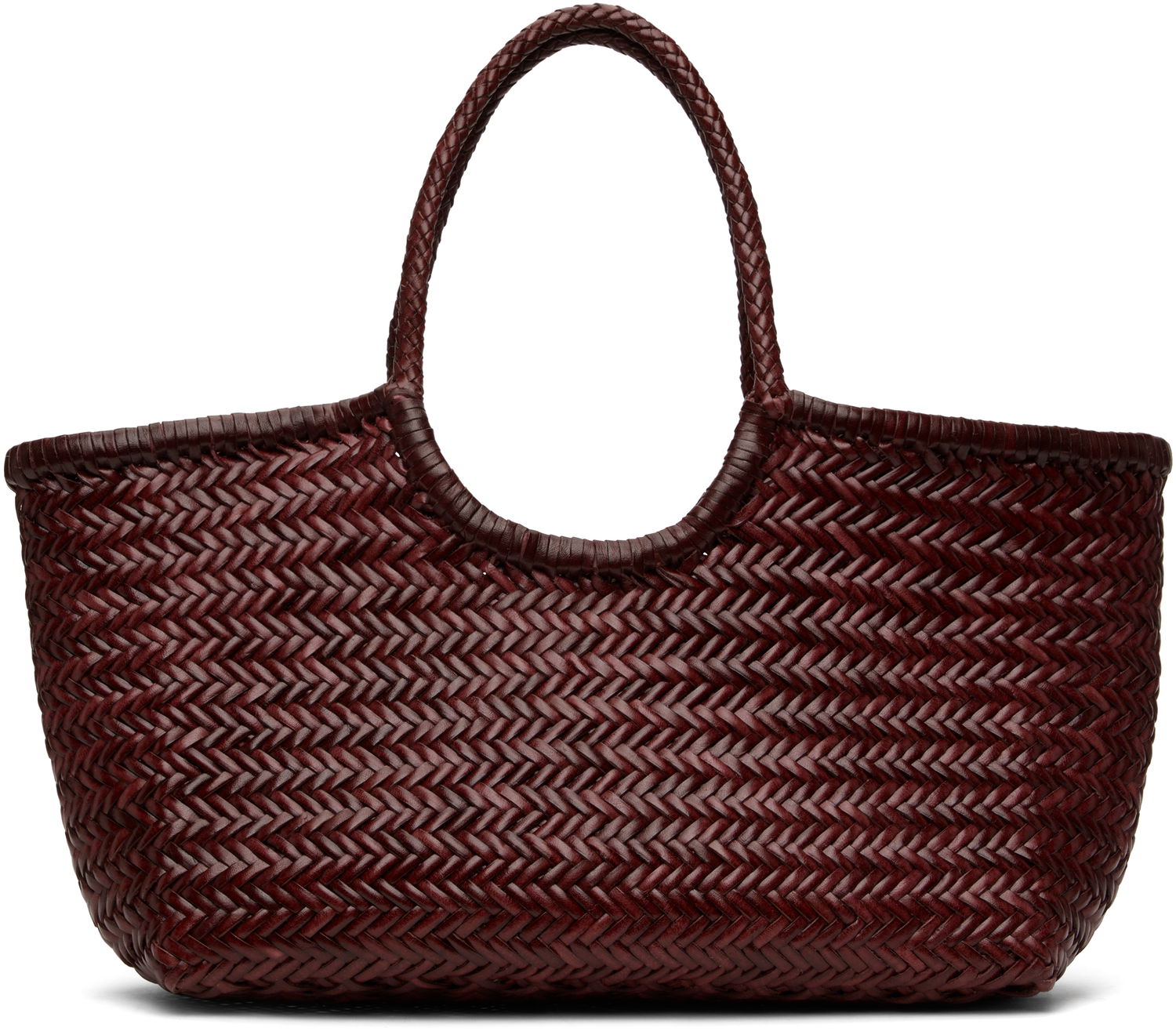 Tote bag Dragon Diffusion Dragon Diffusion Nantucket Big Woven Tote Bag Vínová | 8822, 0