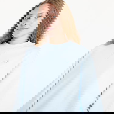 Mikina New Balance Sweatshirt Athletics French Terry Crew M Modrá | WT41500FRL, 1