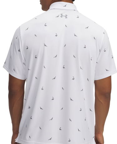 Polo tričko Under Armour Playoff 3.0 Bird Print Polo Shirt Biela | 1378677-117, 1