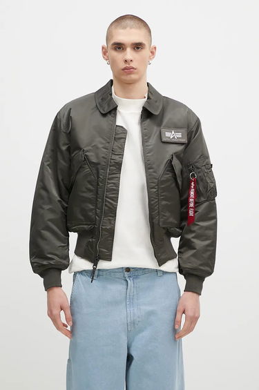 Bomber bunda Alpha Industries Bomber Jacket Oversize Zelené | 100102.04, 0