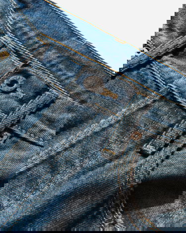 Džínsy KAPITAL 14oz 5P Monkey Cisco Speakeasy Dixie Remake Jeans Modrá | K2410LP068 PRO, 4