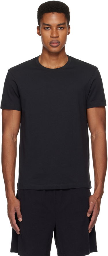 Tričko SKIMS Classic Cotton T-Shirt Čierna | TP-TSH-5701M, 0