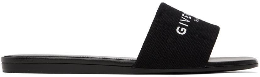 Oblečenie Givenchy Givenchy 4G Flat Sandals Čierna | BE306FE1PU001
